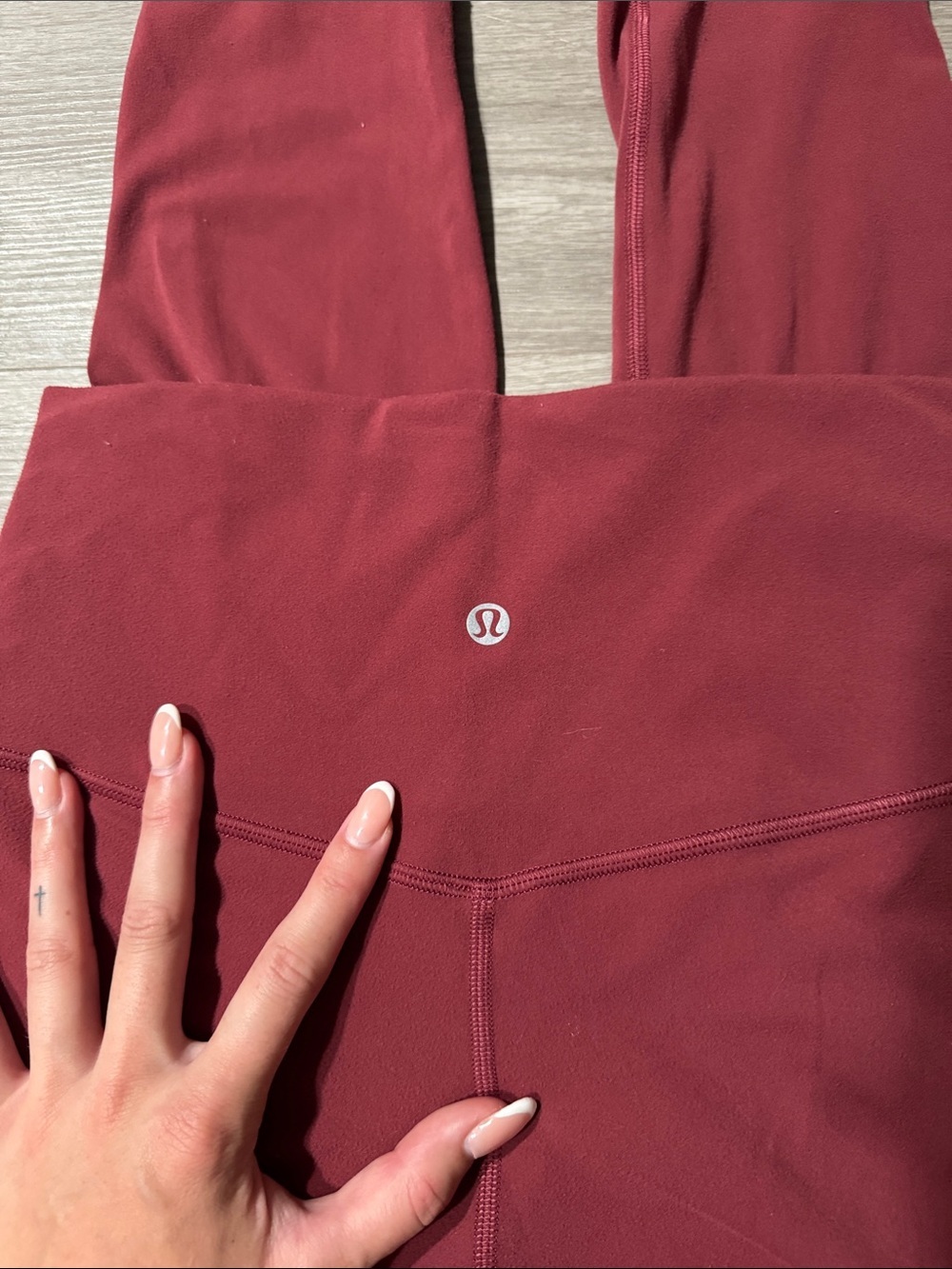 Lululemon Align High Rise Pant 25” Prep Red - Picture 3 of 7
